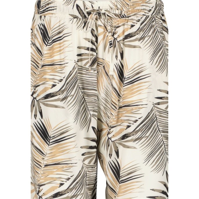 Blue Seven Broek lang print dessin wit 186195